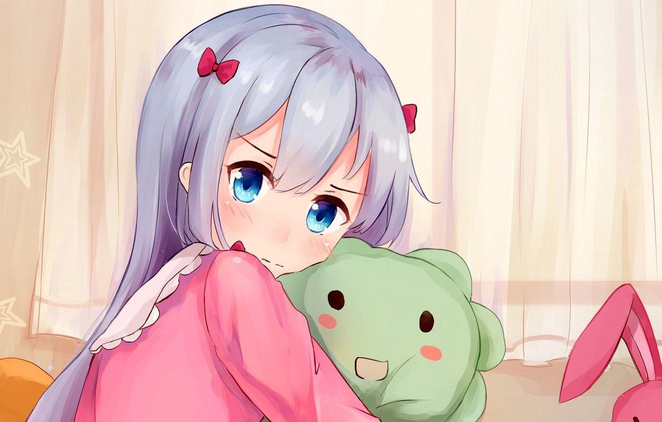 1332x850 Wallpaper Kawaii, Bear, Rabbit, Anime, Pretty, Manga, Japanese, Oriental, Sugoi, Bishojo, Kuma, EroManga Sensei, Mussune, Sagiri Izumi, Megumi Jinno, Izumi Masamune Image For Desktop, Section сёдзё