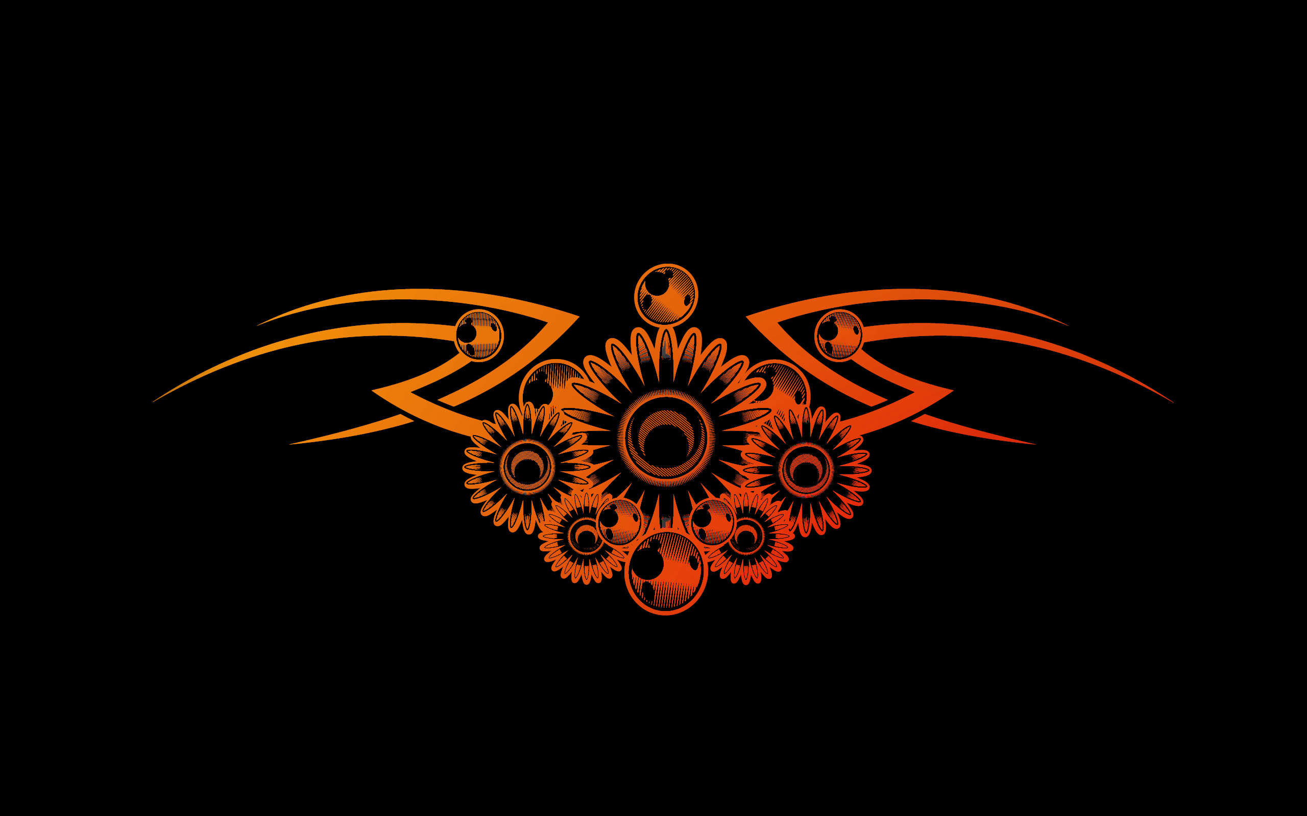 2560x1600 Tribal Gear Wallpaper