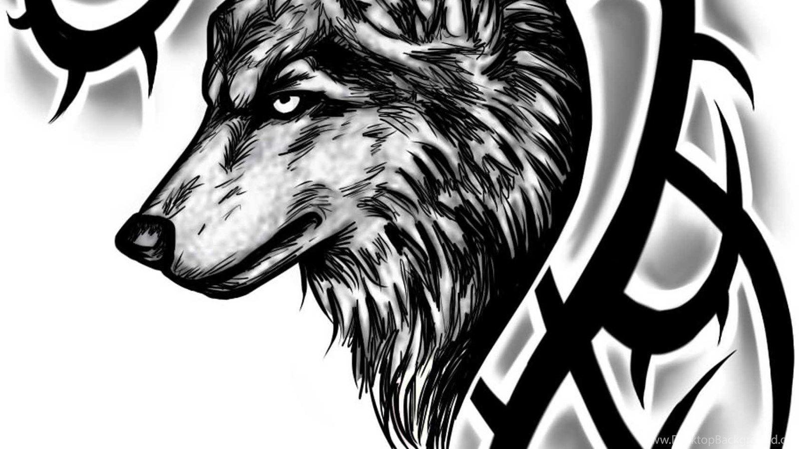 1600x900 Download Tribal Animal Tattoo Art Designs Wallpaper Widescreen. Desktop Background
