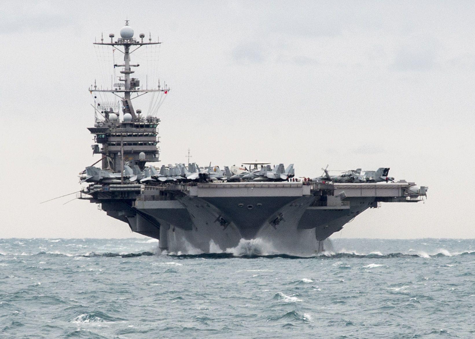 1642x1173 USS Harry S. Truman (CVN 75) Wallpaper, Military, HQ USS Harry S. Truman (CVN 75) PictureK Wallpaper 2019