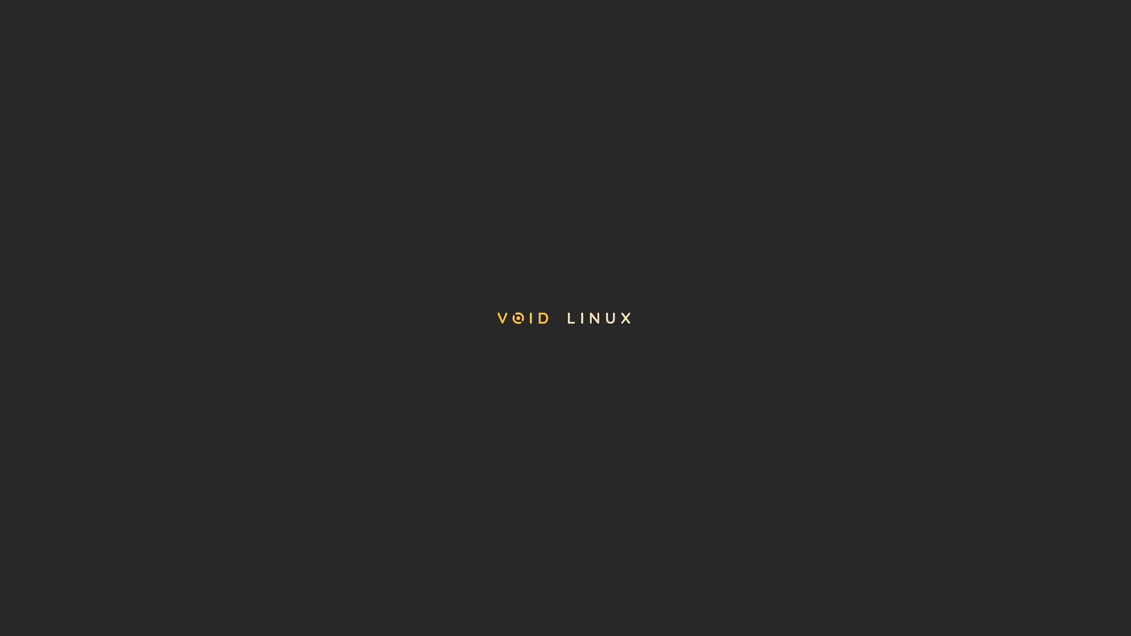 3840x2160 Void Linux