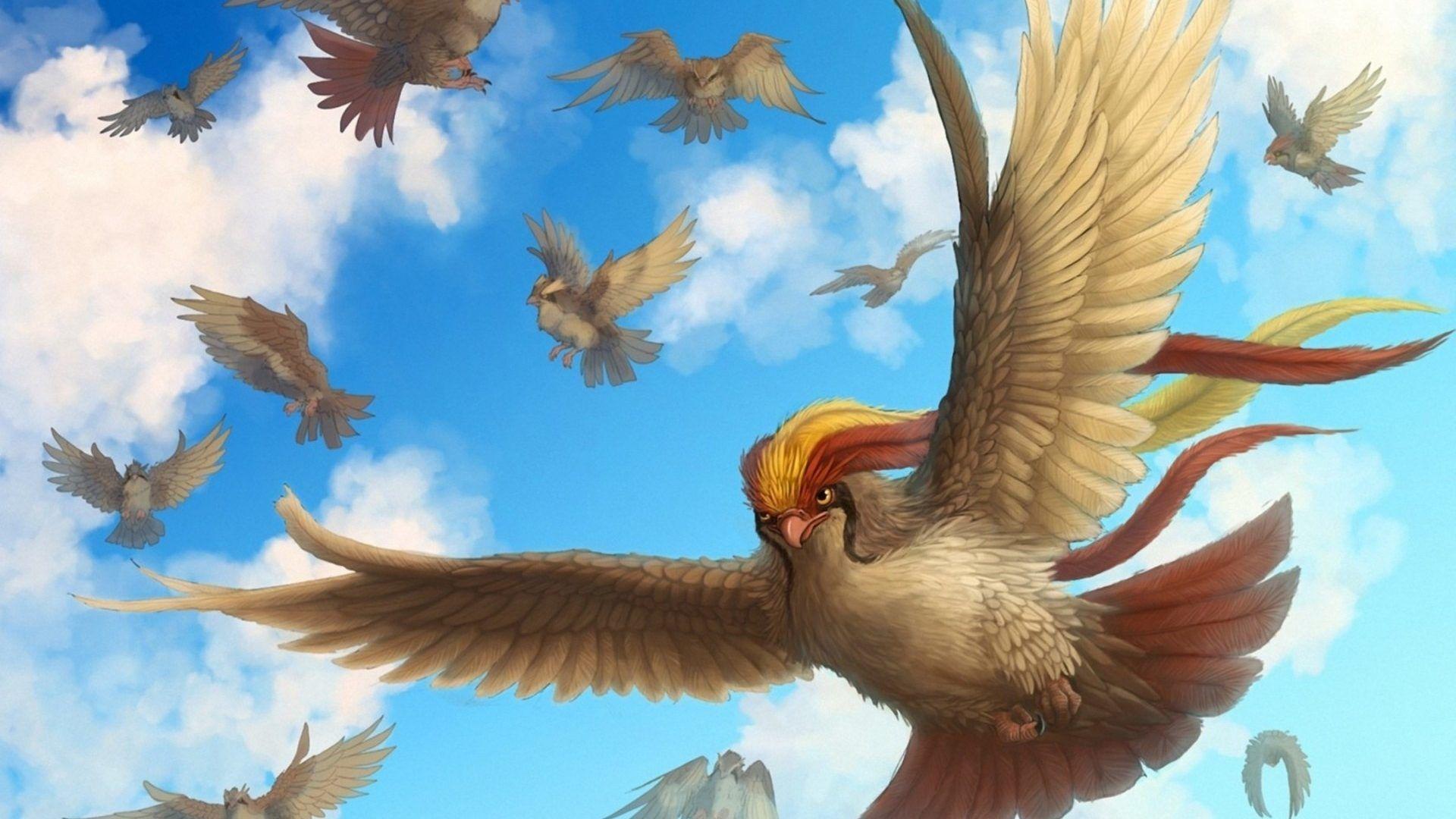 1920x1080 Fantasy Tag wallpaper: Lory Fantasy Digital Beauty Art