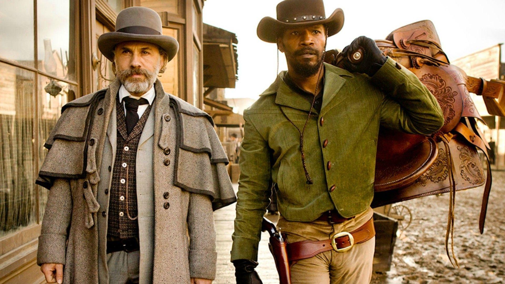 1920x1080 movies, Jamie Foxx, Christoph Waltz, Django Unchained wallpaper