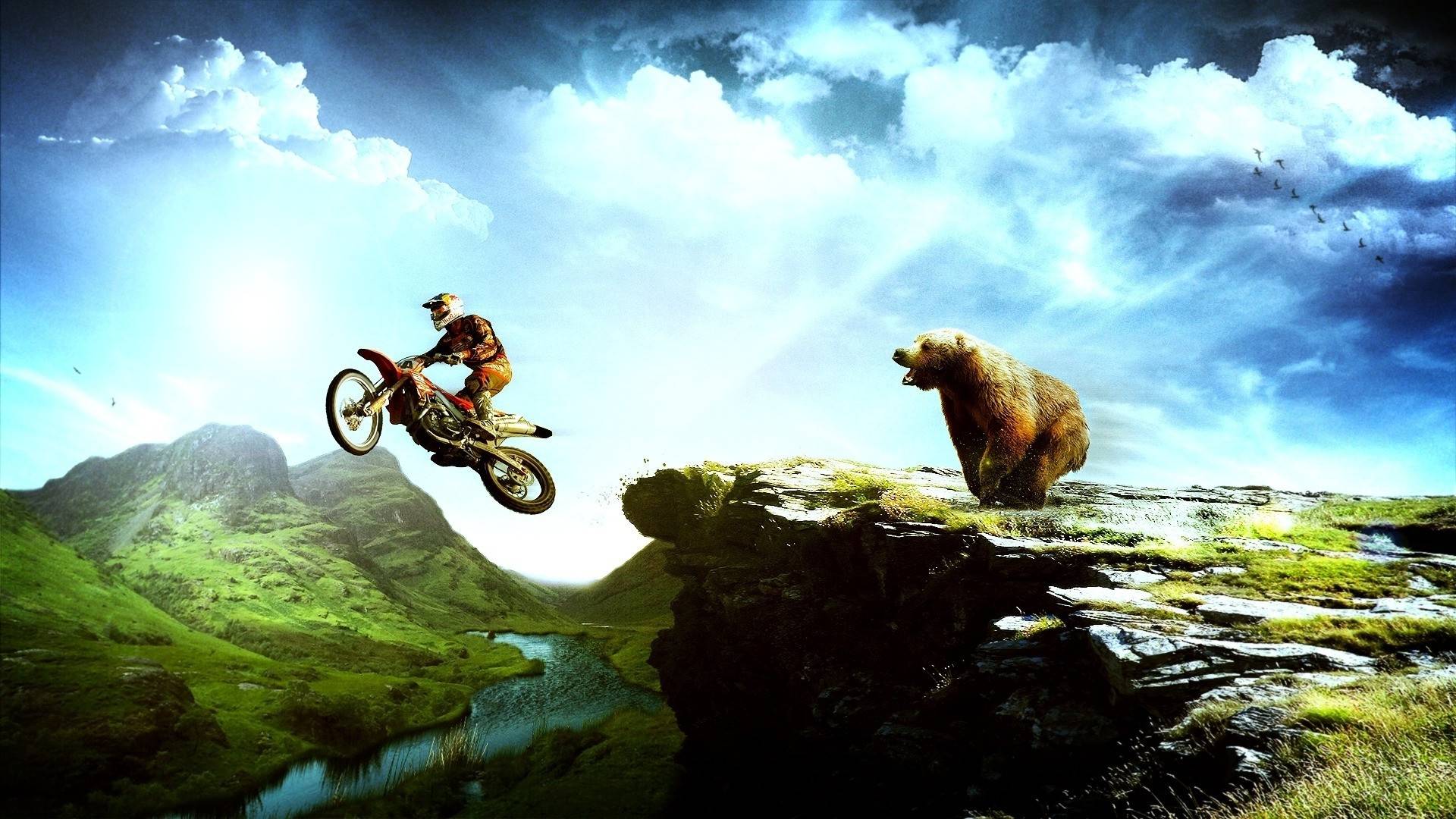 1920x1080 Dirt Bike Wallpaper for Desktop