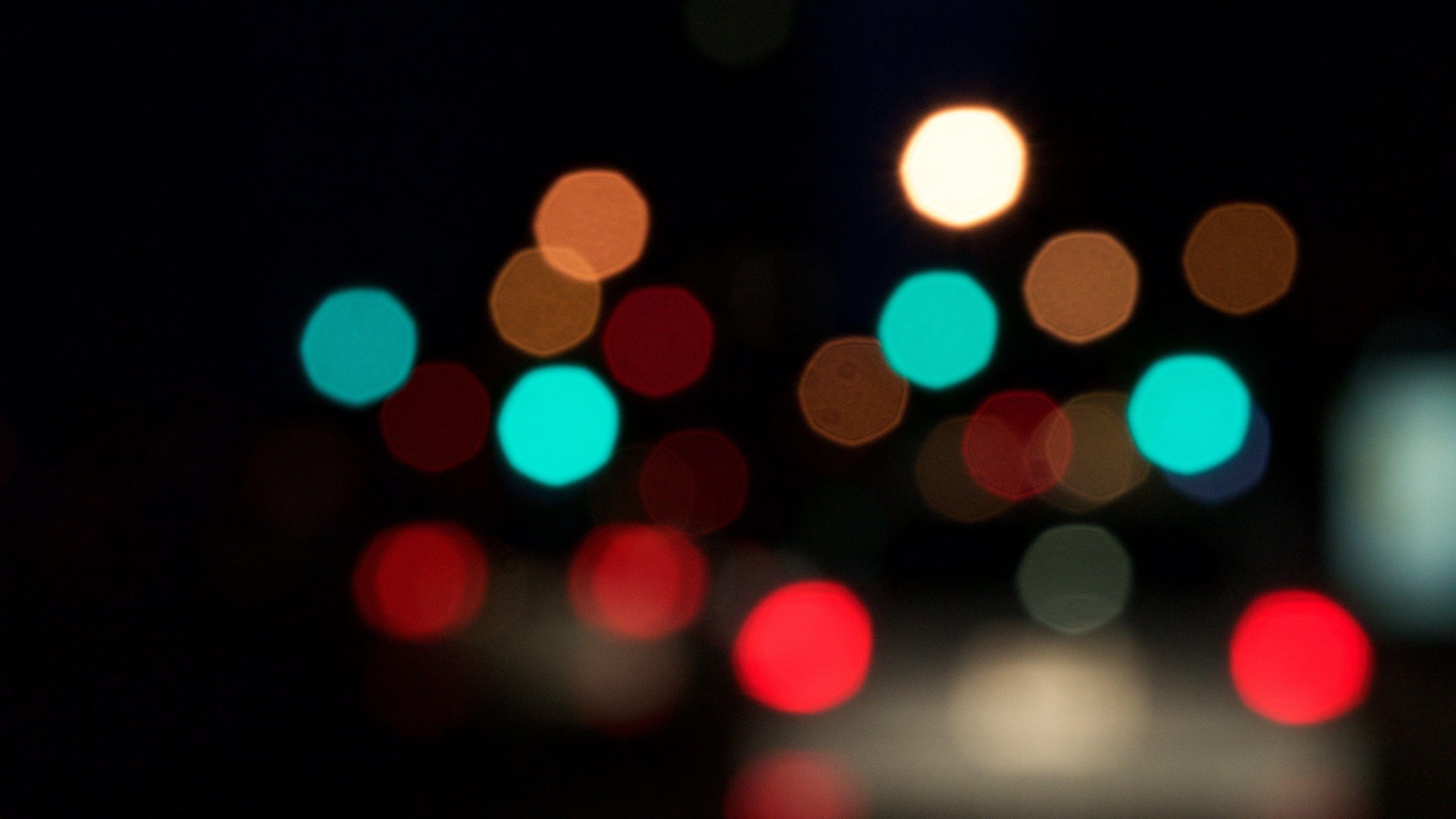 3840x2160 4K Bokeh Background HD Wallpaper 40713