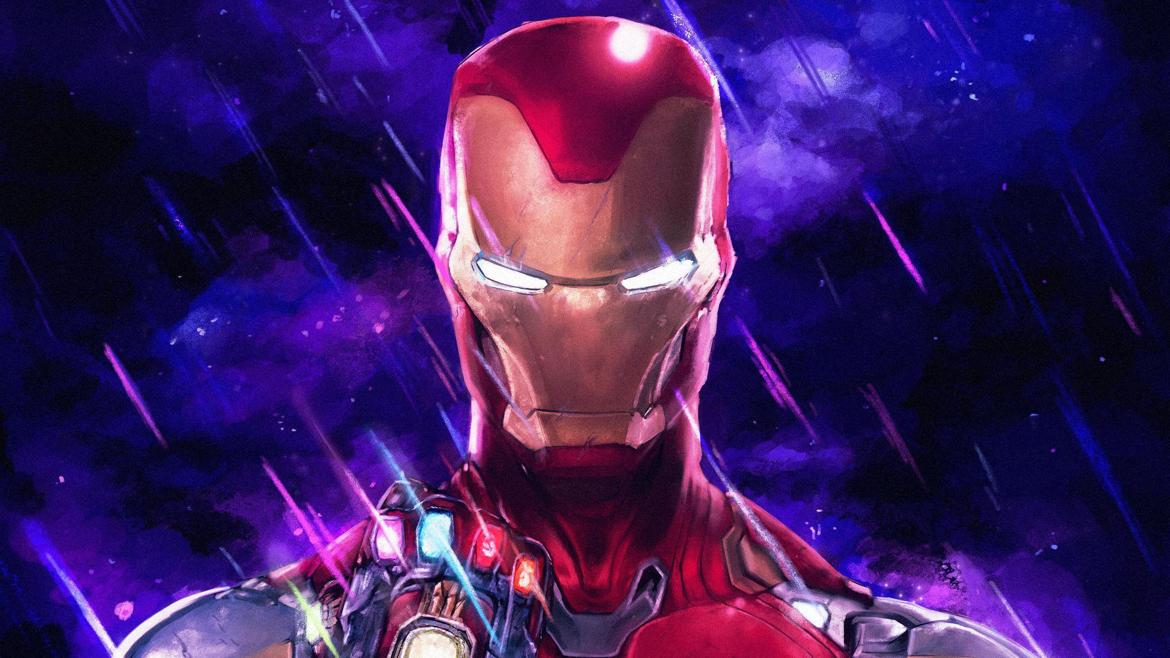 2400x1350 Iron Man Infinity Stones Artwork 1680x1050 Resolution HD 4k Wallpaper, Image, Background, Photo and Picture