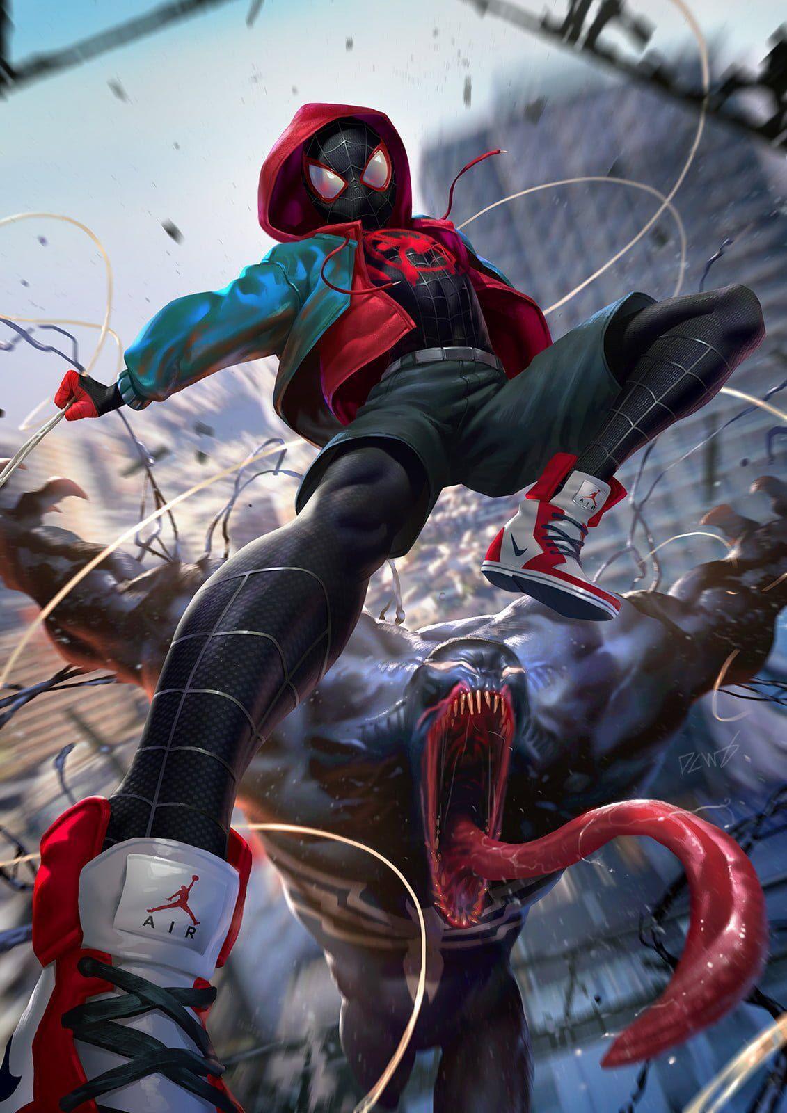 1131x1600 Miles Morales iPhone 11 Wallpaper