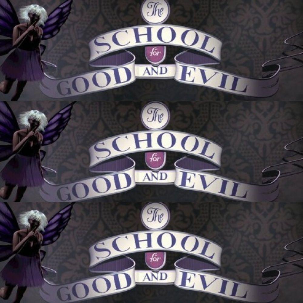 1000x1000 sge wallpaper. School for good and evil, Good and evil, Book trailer