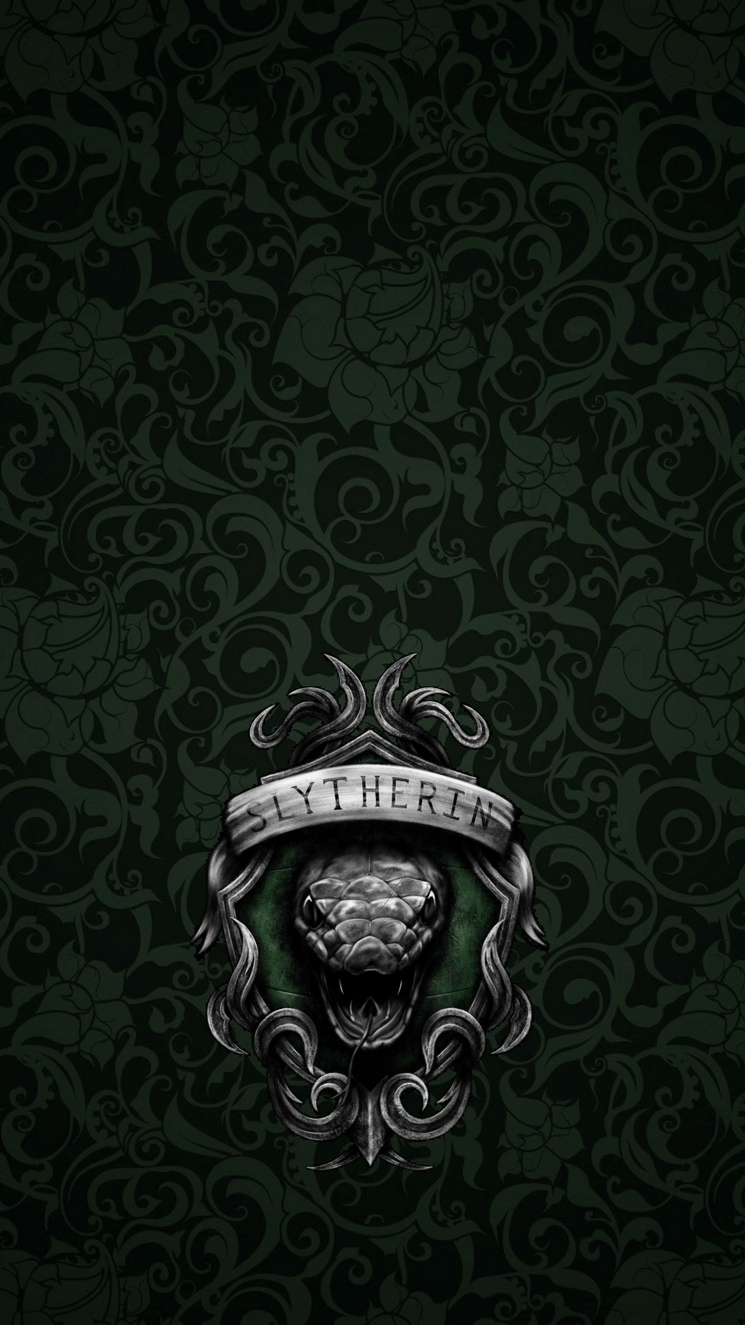 1080x1920 classy Slytherin iphone wallpaper .