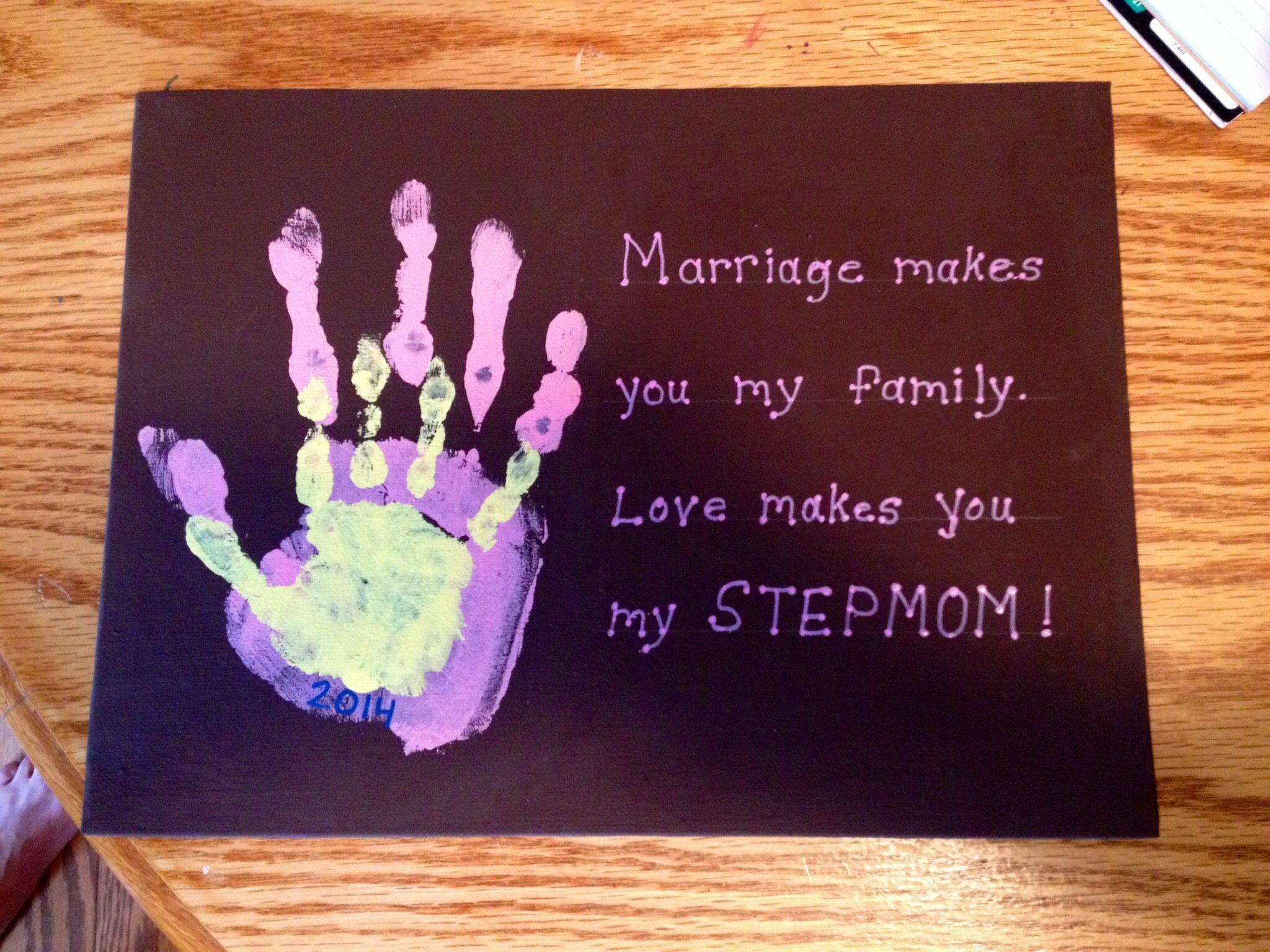 2048x1536 Great gift idea for new stepmoms! :) Made it as a wedding gift for my daughters new stepmom .she loved it :). Daughter diy, Diy valentines gifts, Step mom gifts
