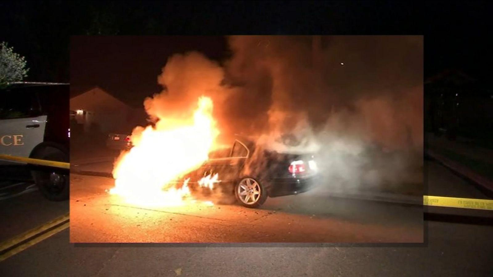 1600x900 Man's body discovered in burning car, Madera police say it may have been an accident