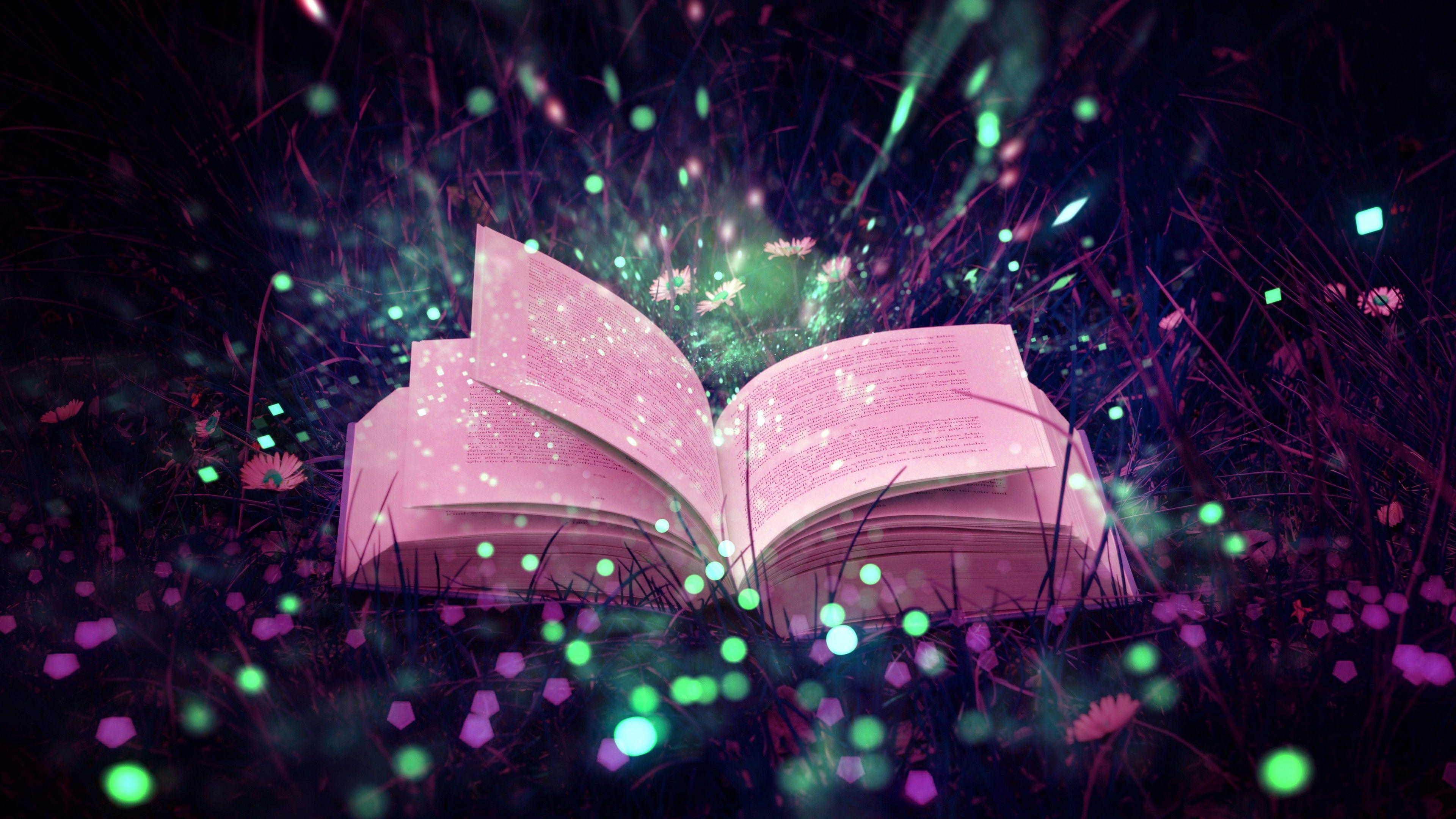 3840x2160 Magical Book 5K Wallpaper. HD .hdwallpaper.in