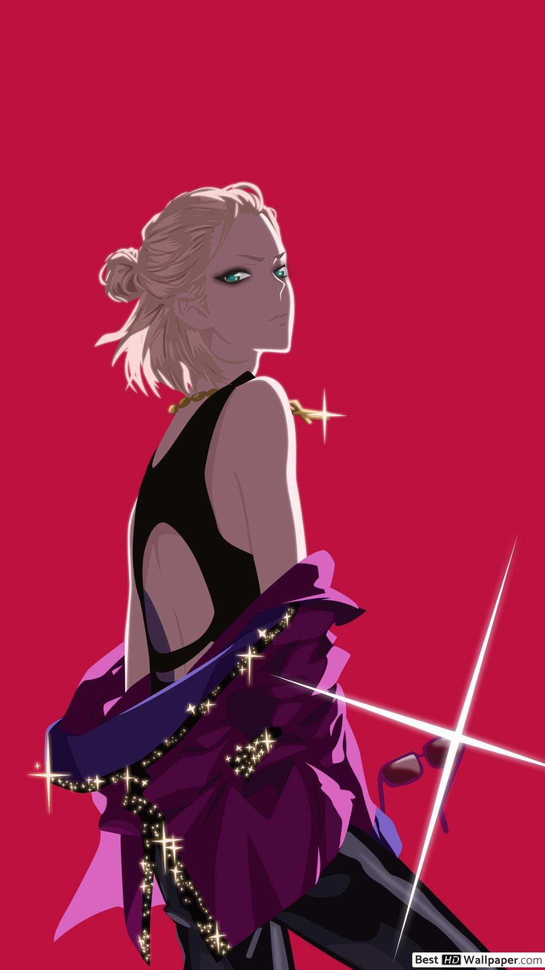1080x1920 Yuri On Ice Plisetsky (Vector) HD wallpaper download