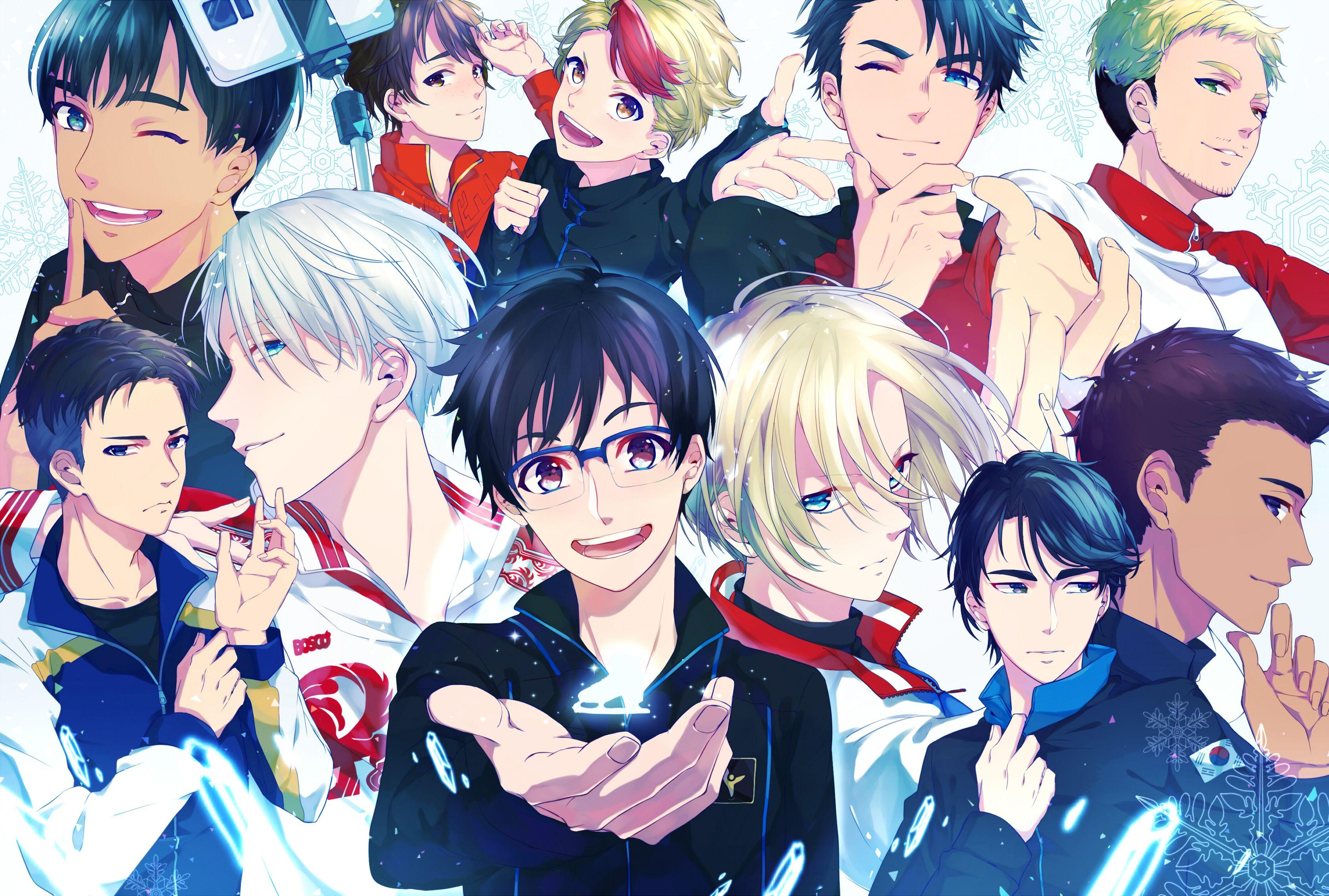3348x2257 Anime Yuri On Ice Wallpaper:3348x2257