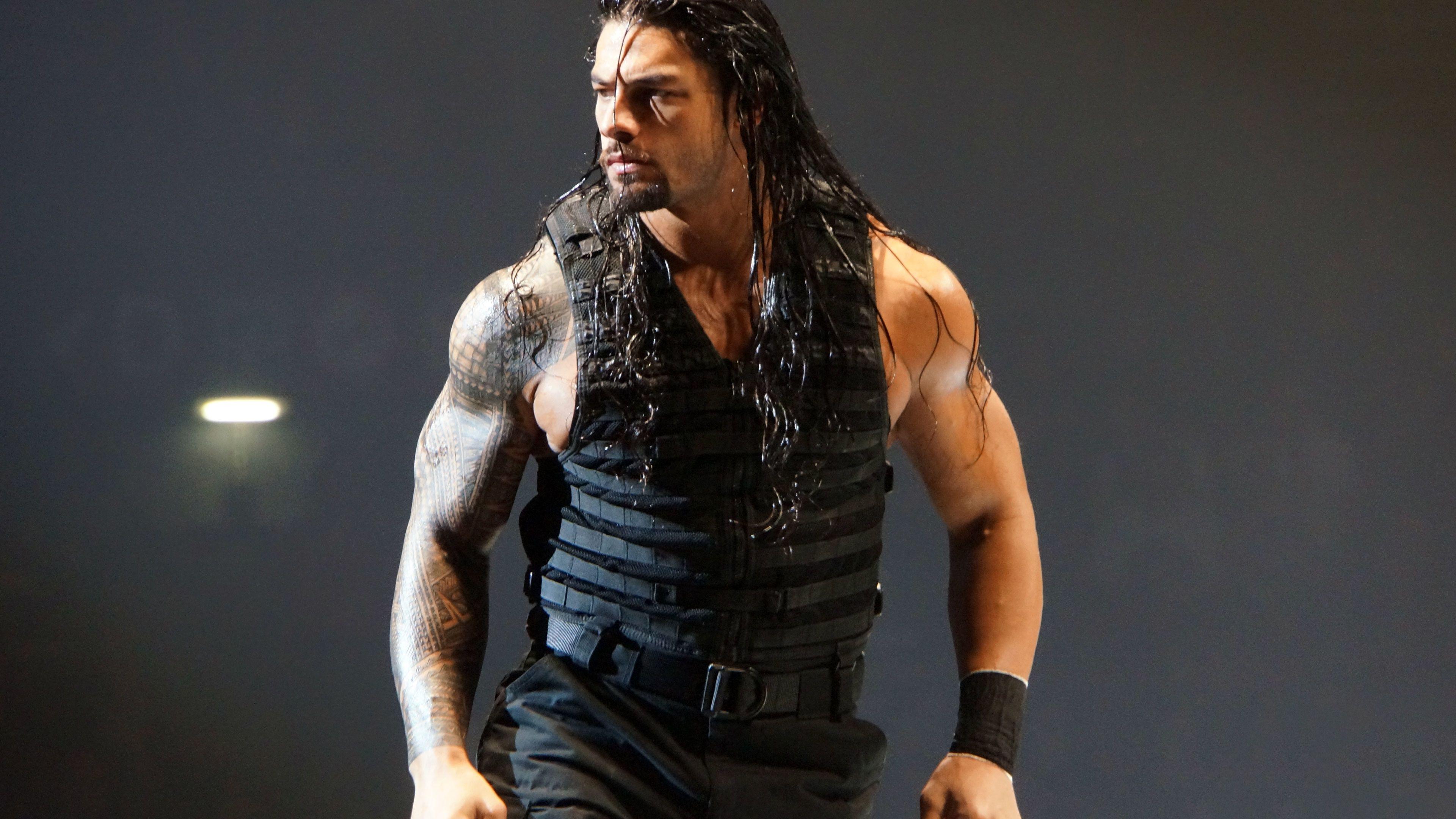 3840x2160 Roman Reigns Wwe 4k Wallpaper Data Src Download Free Reigns Angry HD Wallpaper
