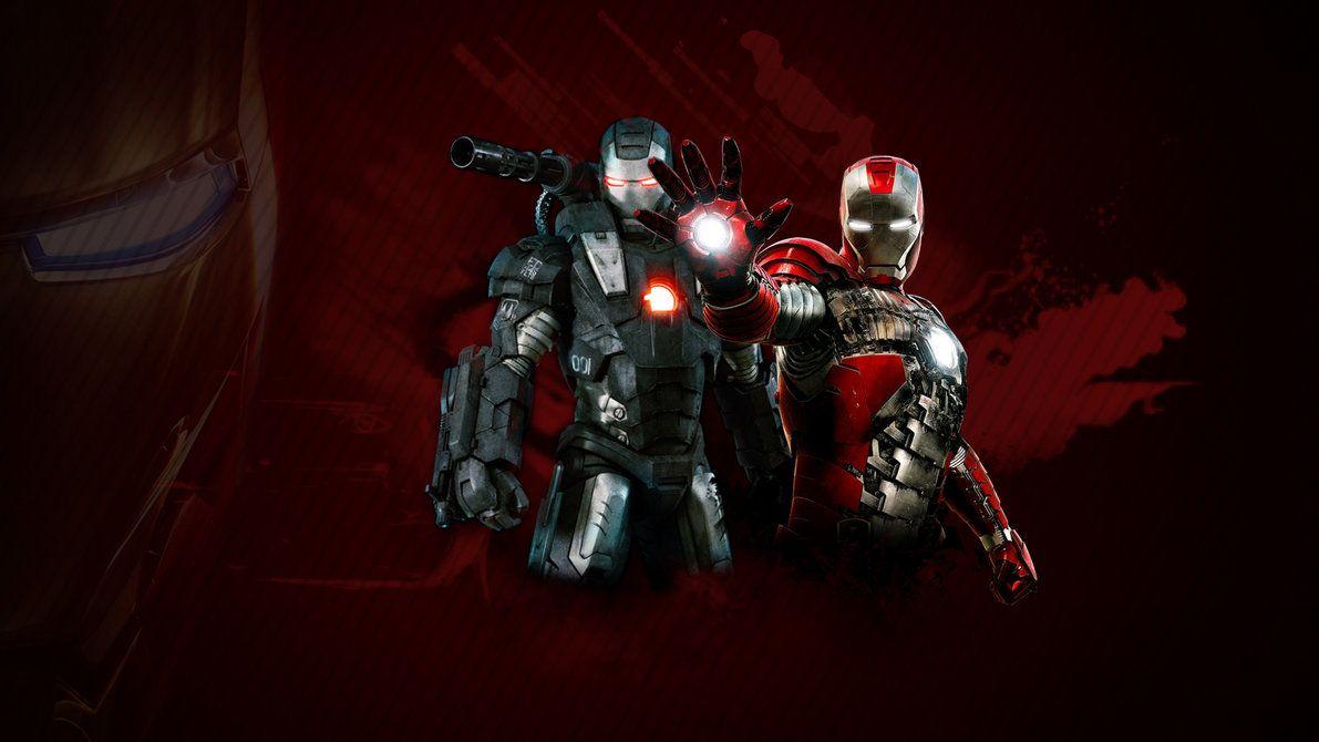 1191x670 Iron Man 2 Wallpaper Red