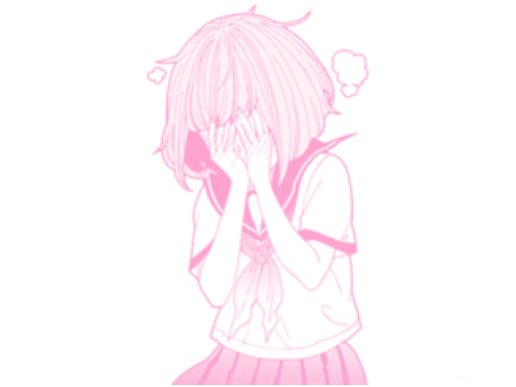 1024x768 Aesthetic Anime Wallpaper Pink