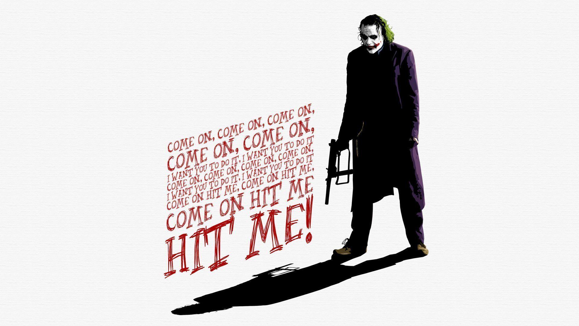1920x1080 The Dark Knight Joker The Joker HD Cute Wallpaper Free HD
