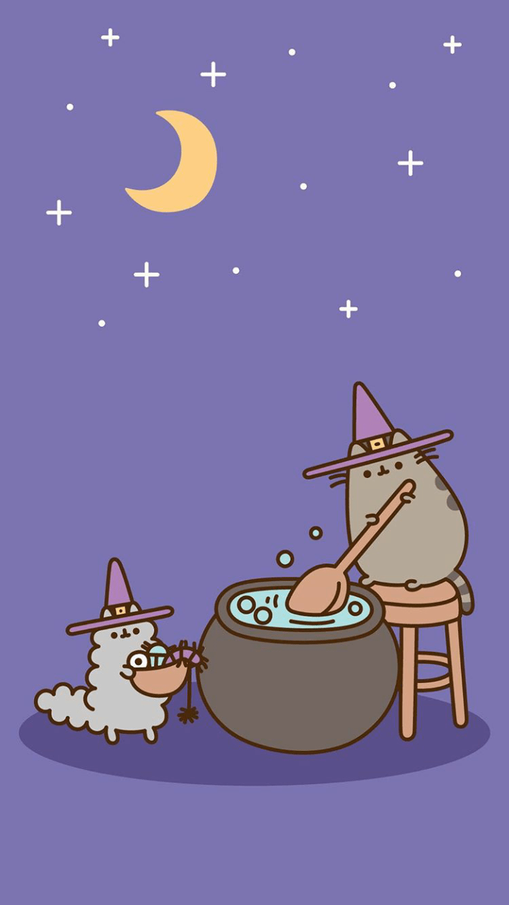 720x1280 Pusheen autumn wallpaper uploaded
