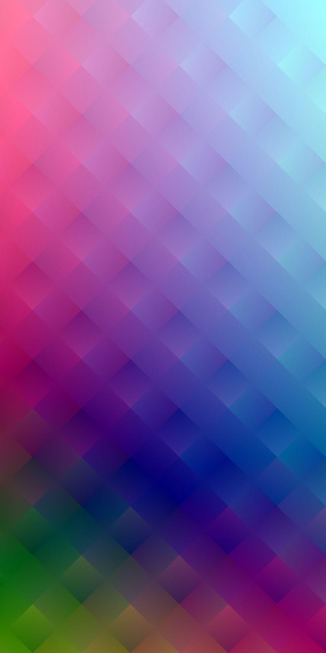1080x2160 Colorful squares, small, gradient, abstract, 1080x2160 wallpaper. iPhone wallpaper, Abstract wallpaper background, Smartphone wallpaper