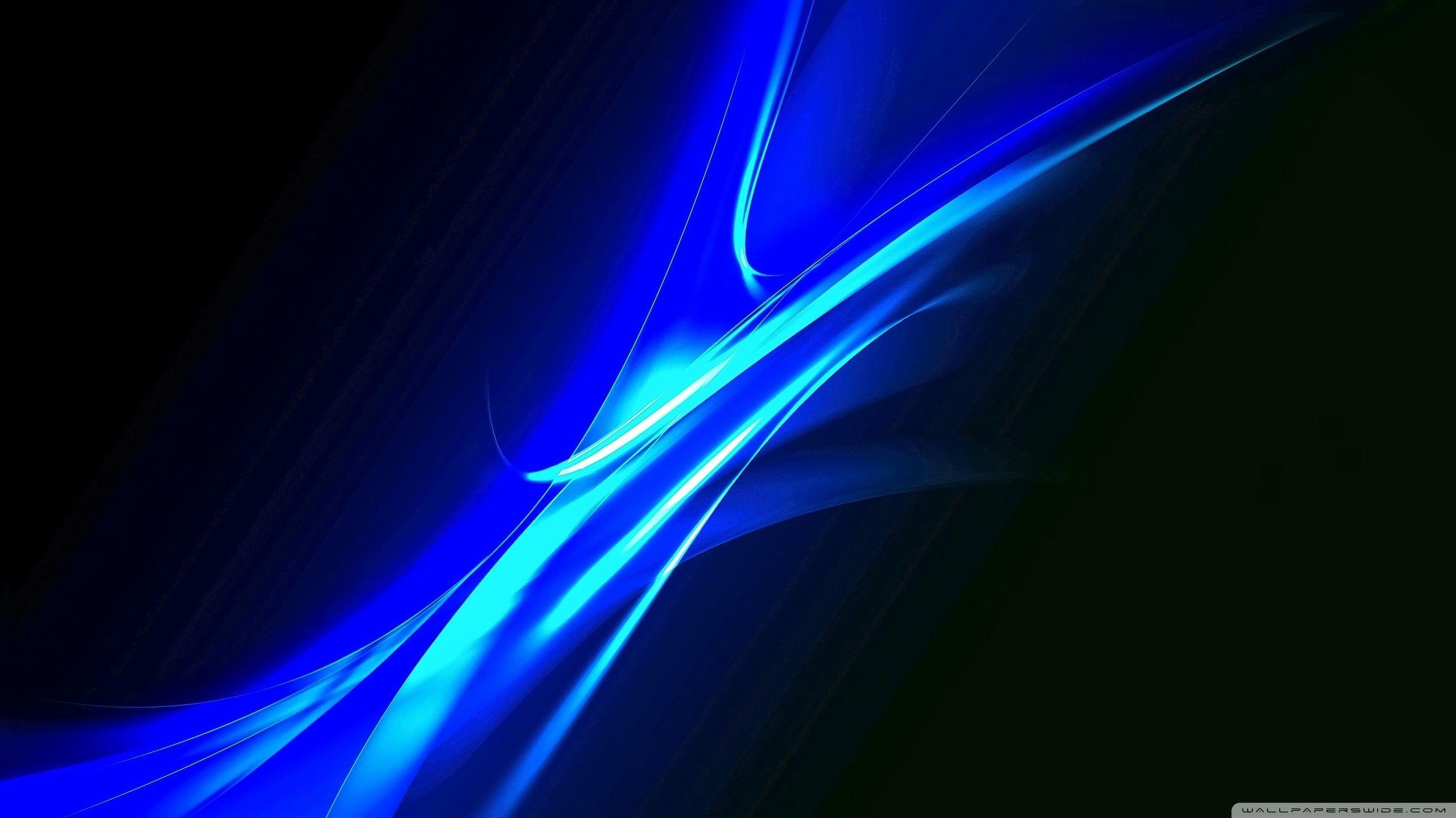 2560x1440 Blue Neon Light Ultra HD Desktop Background Wallpaper for 4K UHD TV : Tablet