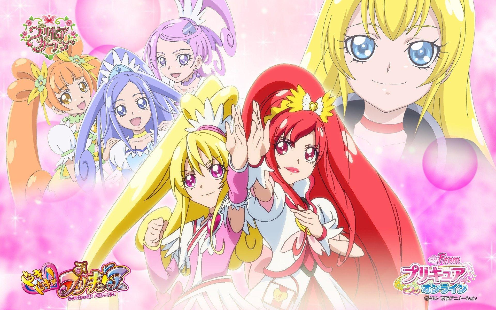 Glitter Force Doki Doki Wallpapers Top Free Glitter Force Doki Doki Backgrounds Wallpaperaccess