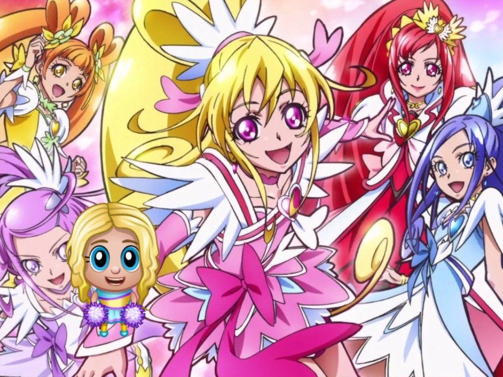 1024x768 Glitter Force Doki Doki Glitter Ace Wallpaper
