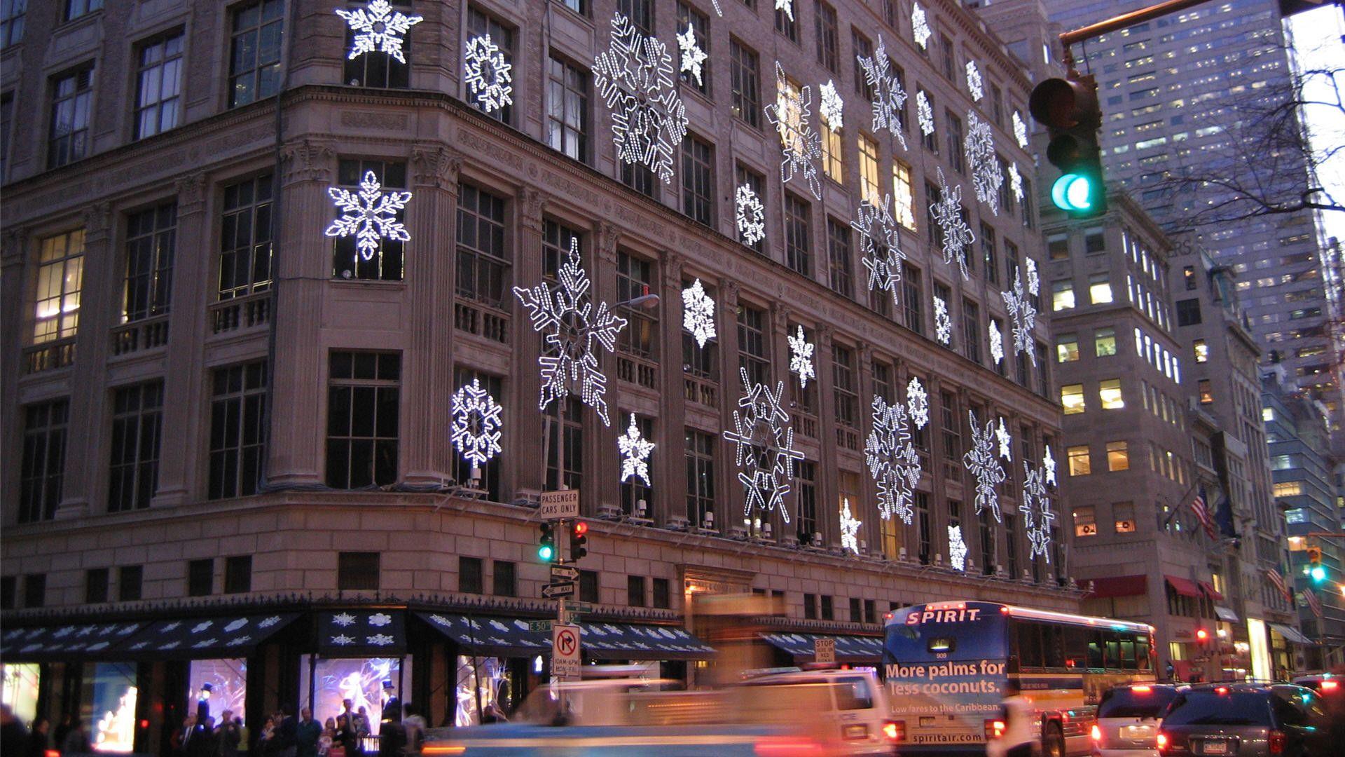1920x1080 New York Christmas Wallpaper