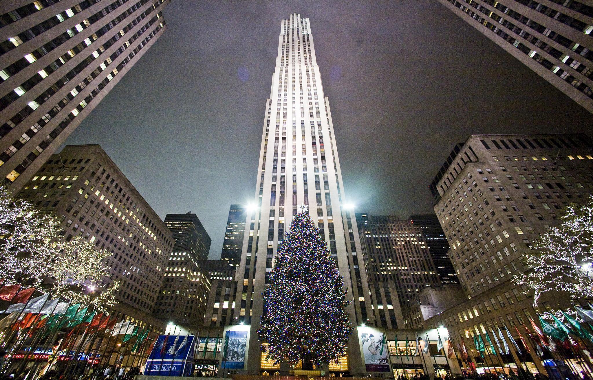2048x1314 New York At Christmas Tumblr Building Wallpaper & Background Download