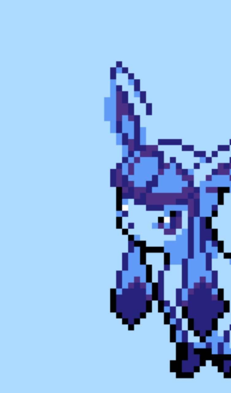 753x1280 Glaceon sprite wallpaper