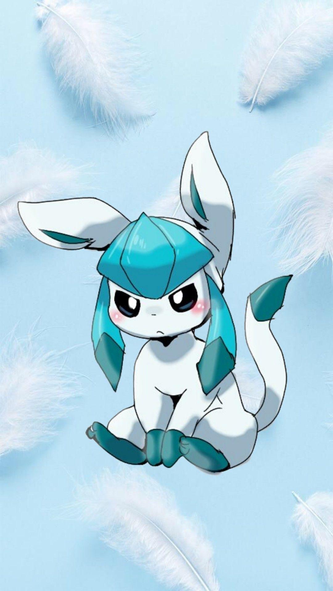1080x1917 Cute Glaceon Wallpaper
