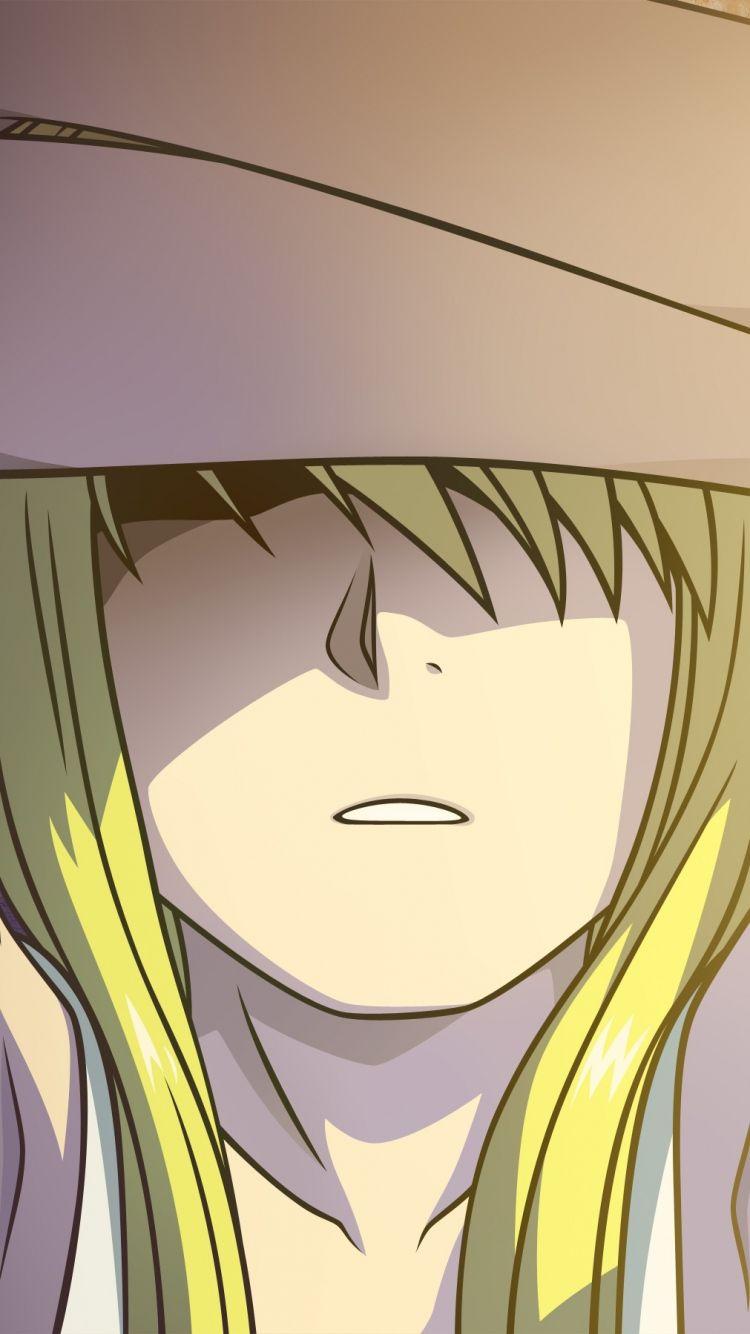 750x1334 Winry Rockbell Wallpaper