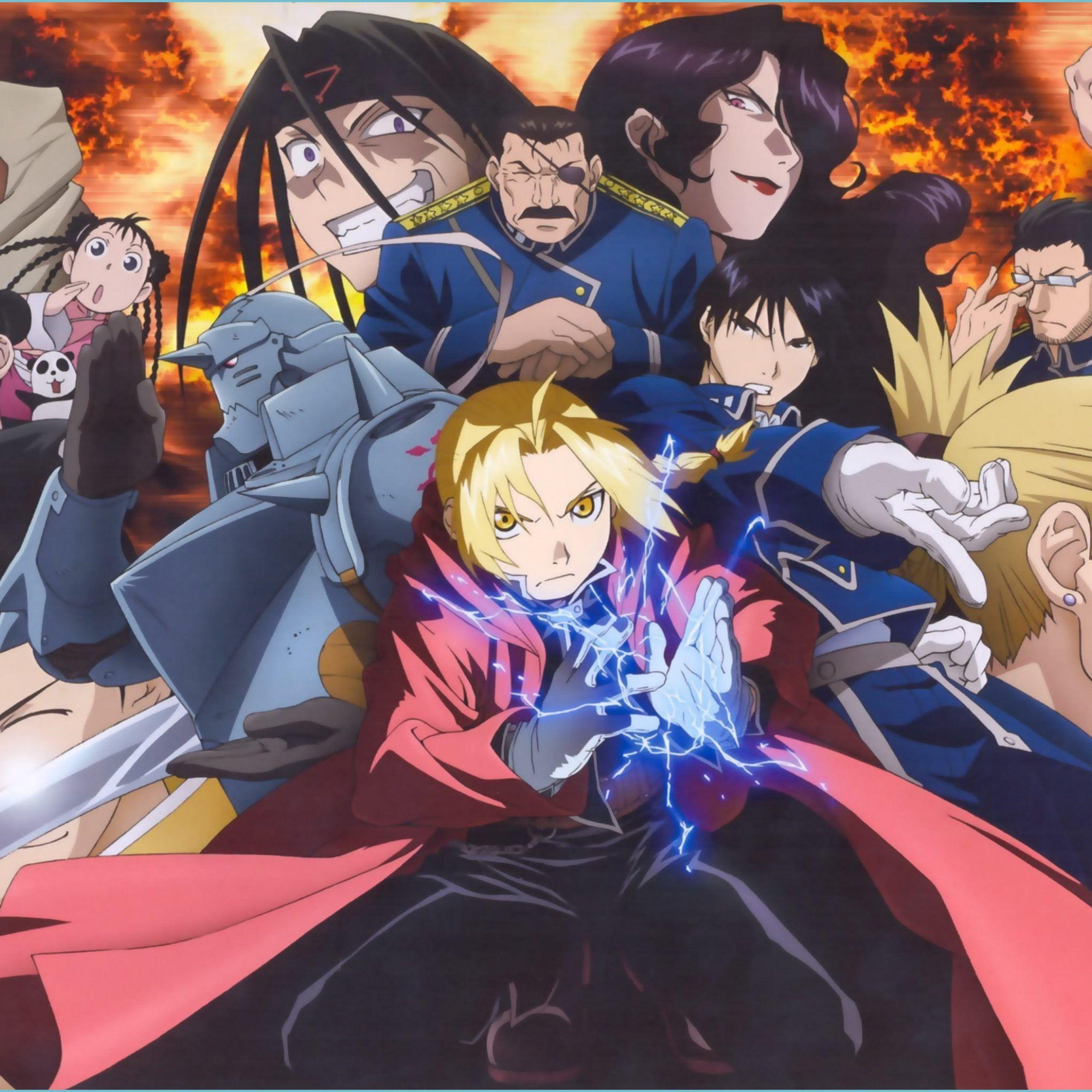 2560x2560 Fullmetal Alchemist Brotherhood Wallpaper HD alchemist brotherhood wallpaper