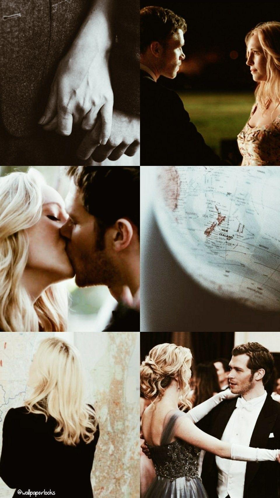 960x1708 Klaroline Wallpapper / Screen lock (Klaus Mikaelson and Caroline Forbes) The vampire di. Vampire diaries wallpaper, Vampire diaries the originals, Klaus mikaelson
