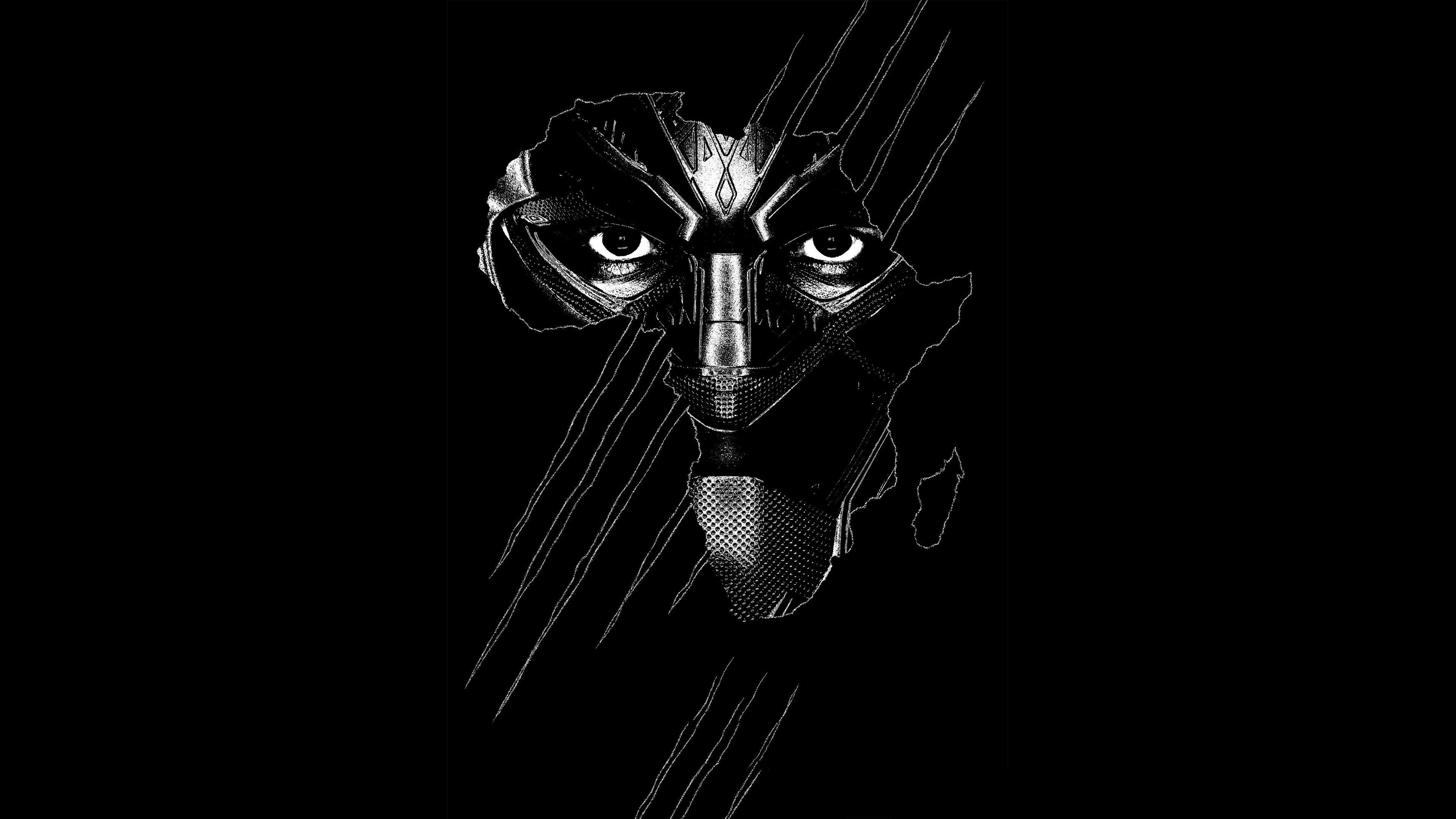 3840x2160 Black Panther Real 3D Poster, HD Movies, 4k Wallpaper, Image, Background, Photo and Picture
