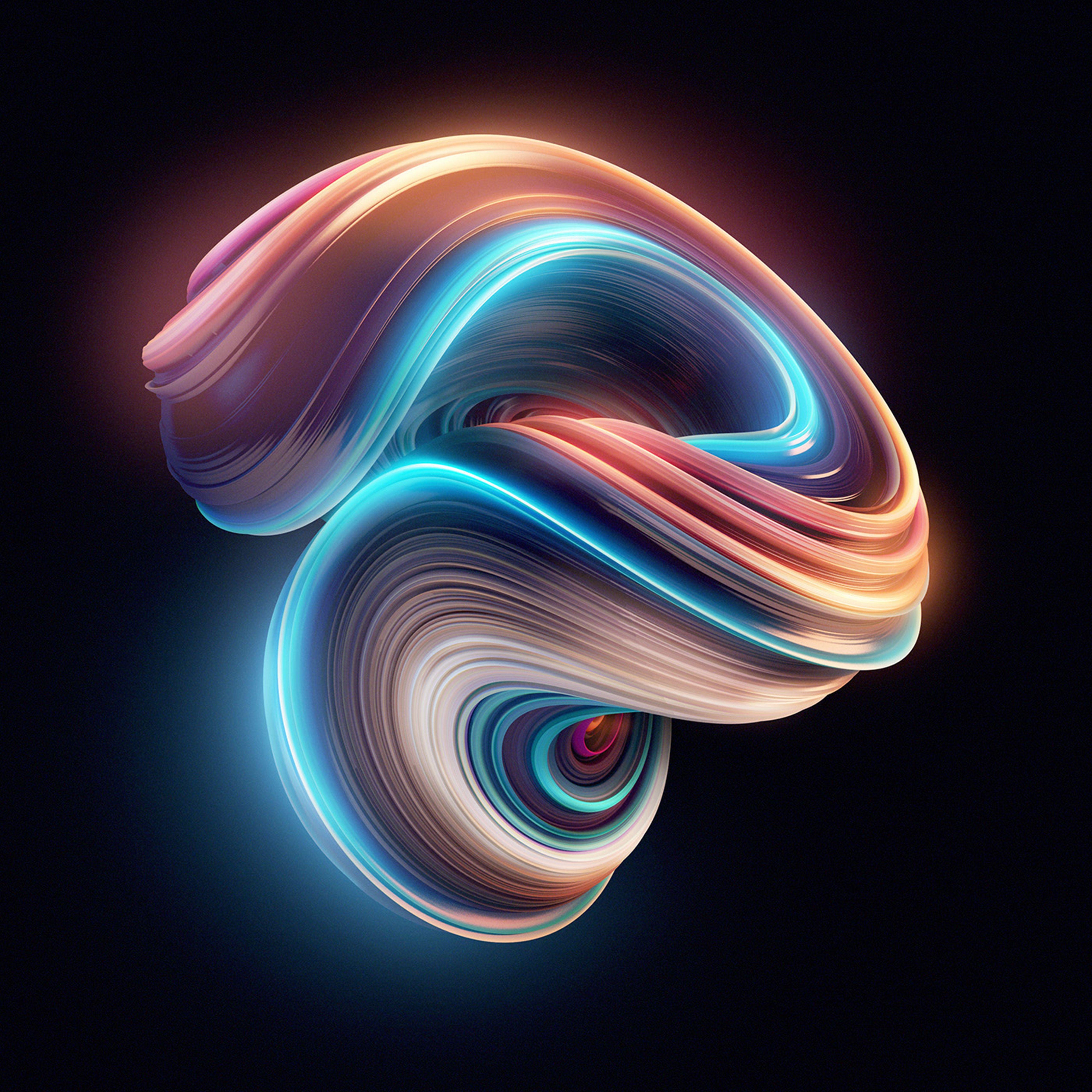 5120x5120 Pattern Background Graphic 3D Abstract Wallpaper