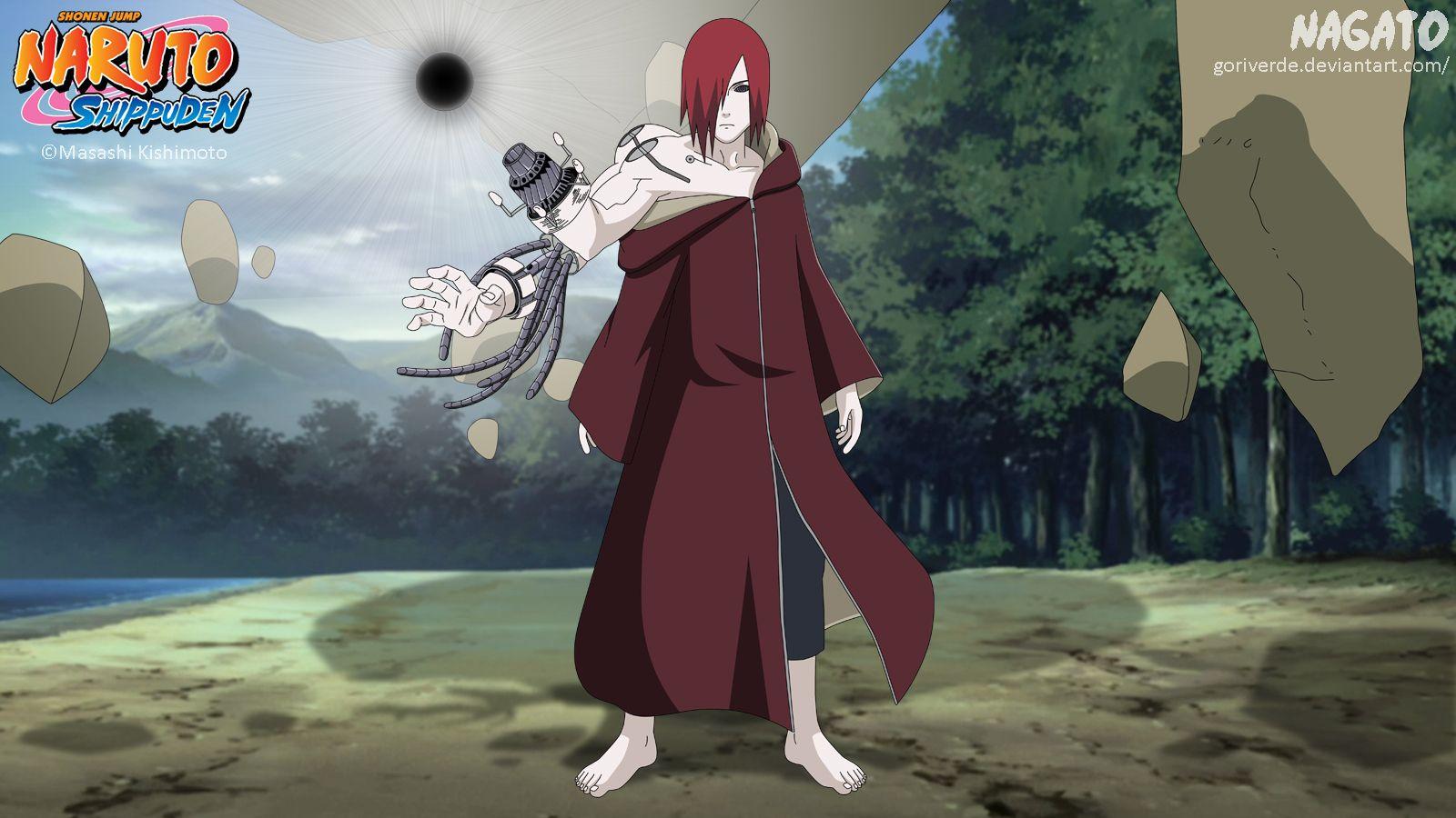 1600x900 Nagato VS Obito (Rinnegan)