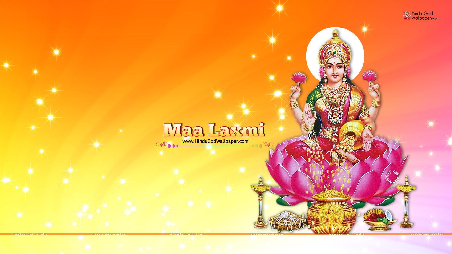 1920x1080 God Lakshmi Wallpaper
