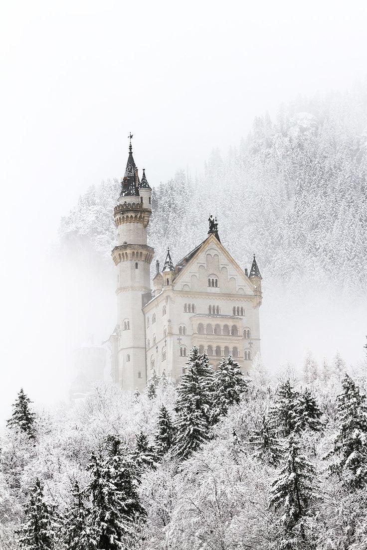 736x1104 iPhone and Android Wallpaper: Winter Castle Wallpaper for iPhone and Android. Winter scenes, Winter vacation, Vacation
