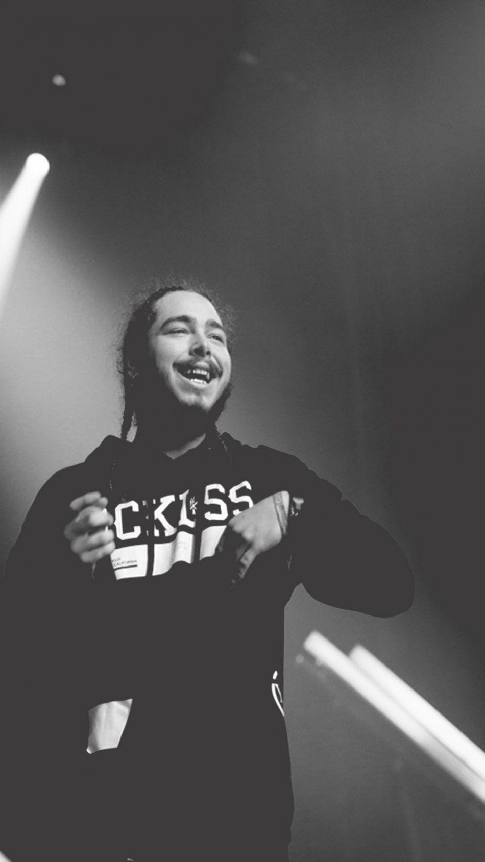 950x1689 Post Malone Black & White 4K Ultra HD Mobile Wallpaper. Post malone wallpaper, Post malone, Post malone lyrics
