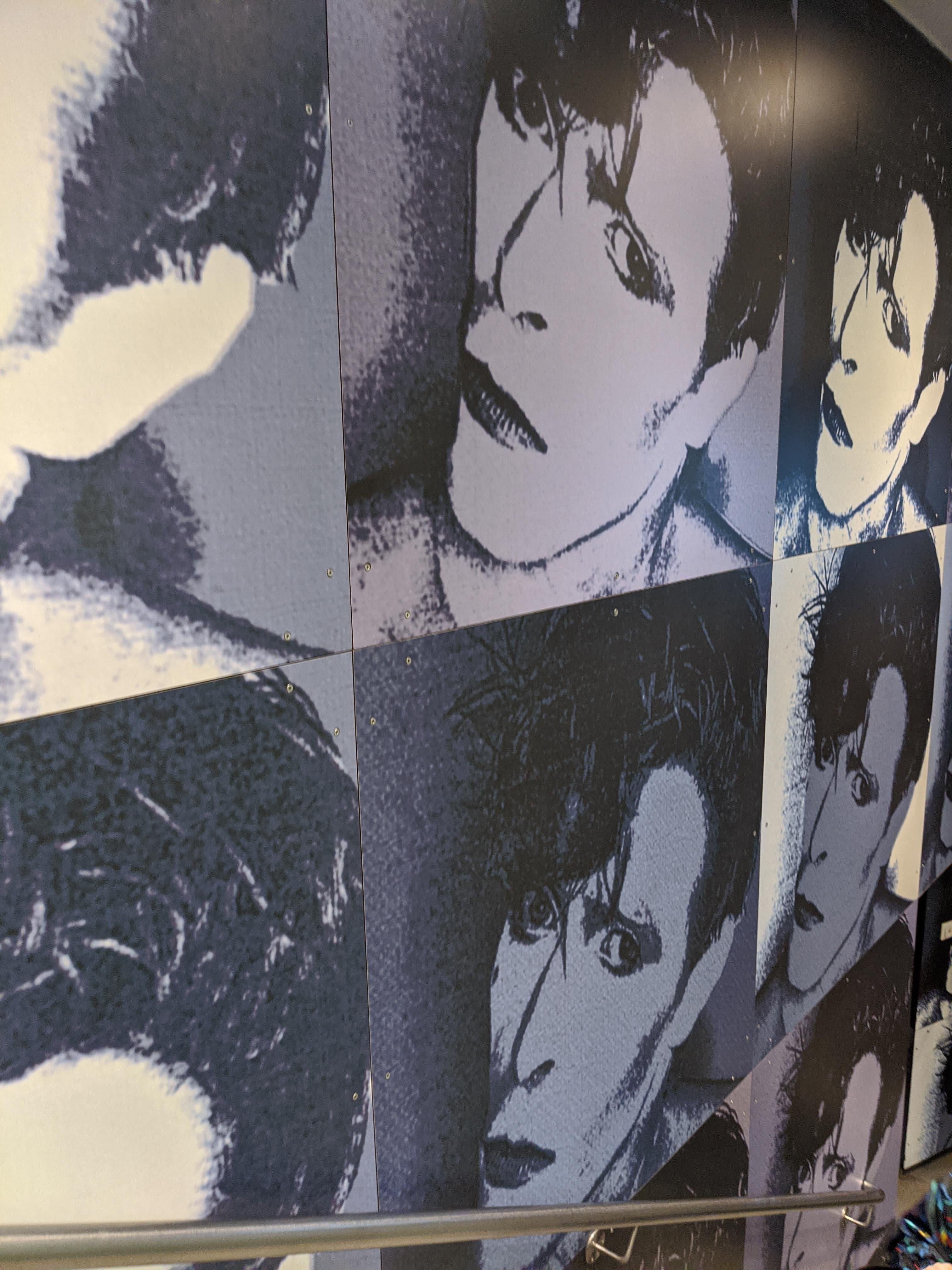 3024x4032 Bowie wallpaper at a McDonald's in Munich, Germany