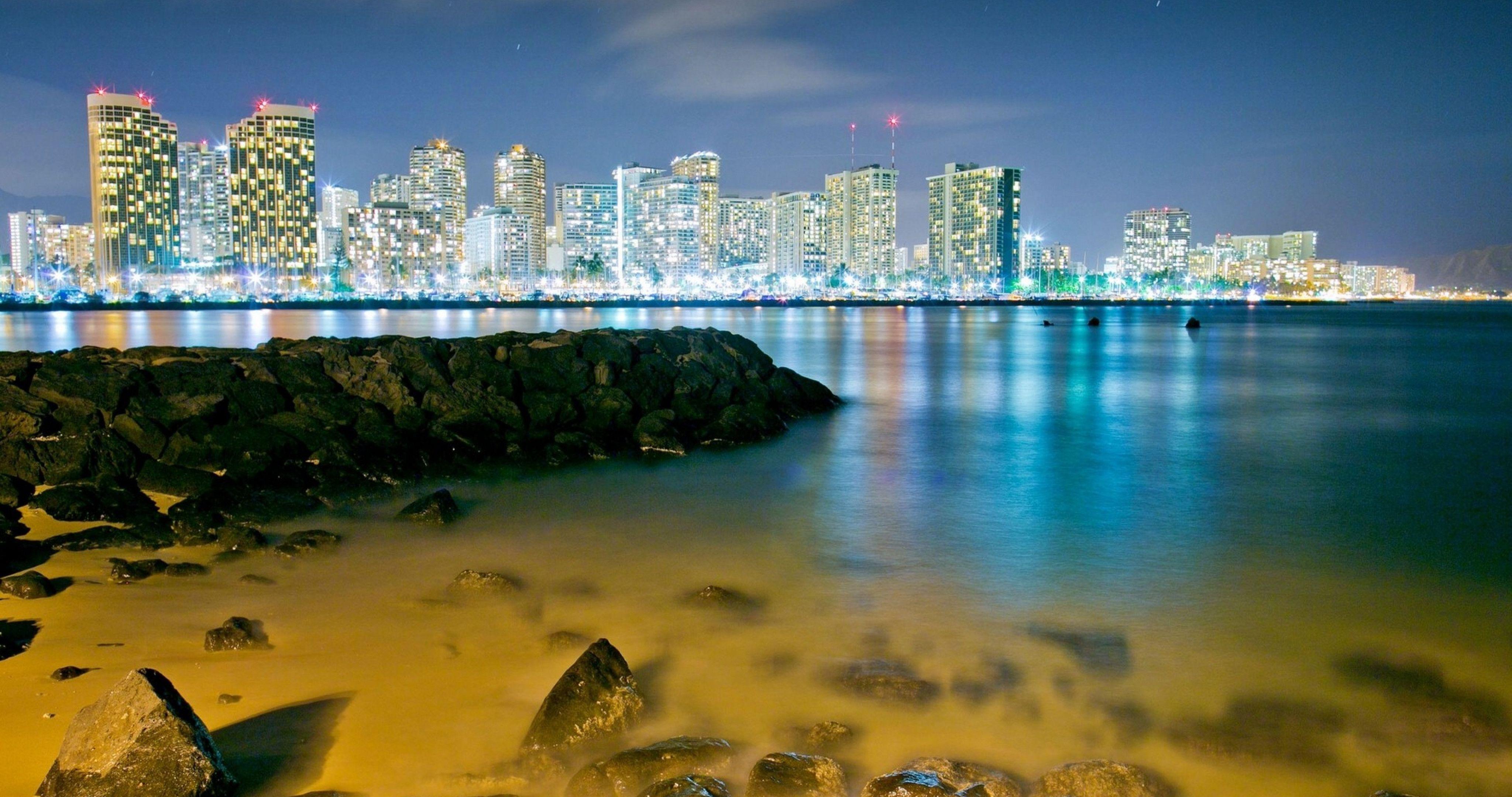 4096x2160 Honolulu Wallpaper. Honolulu Wallpaper, Honolulu Hawaii Wallpaper and Honolulu Waikiki Surfboard Wallpaper
