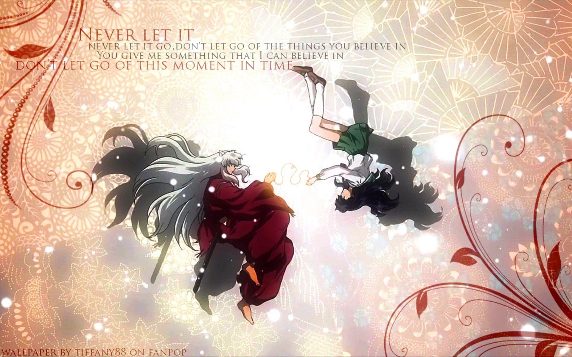 1920x1200 Inuyasha And Kagome Widescreen Wallpaper 24440