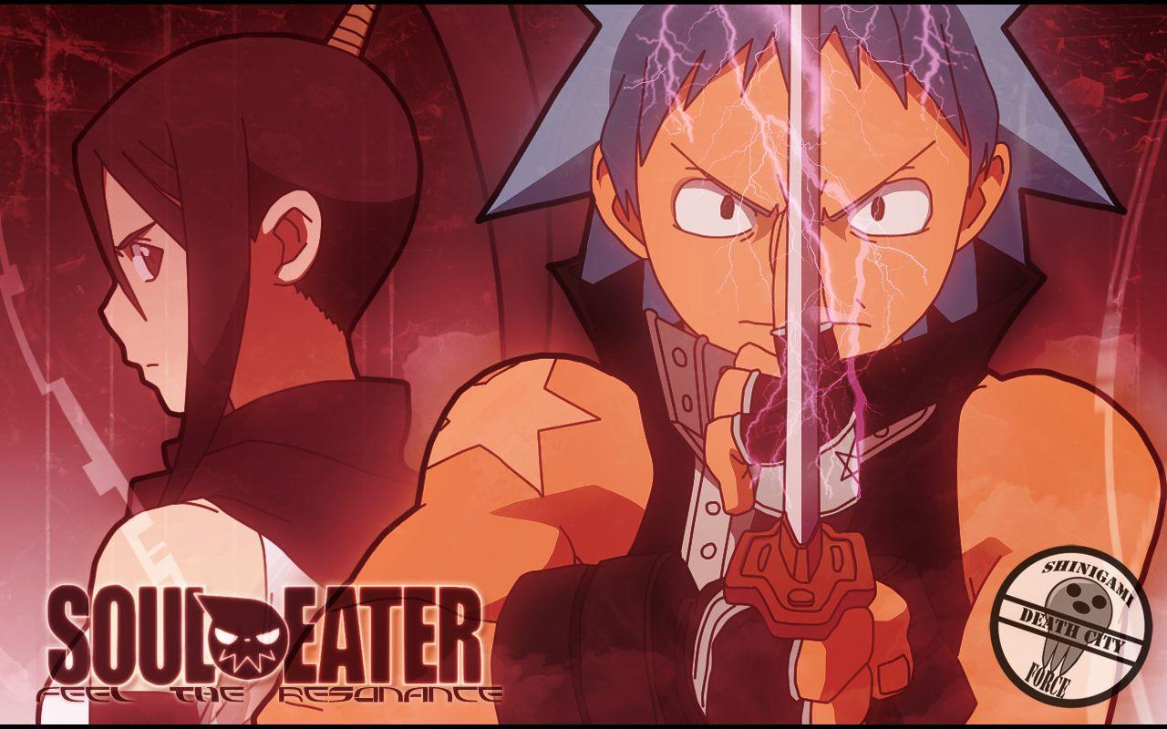 1280x800 black star nakatsukasa tsubaki soul eater. konachan.com.com Anime Wallpaper