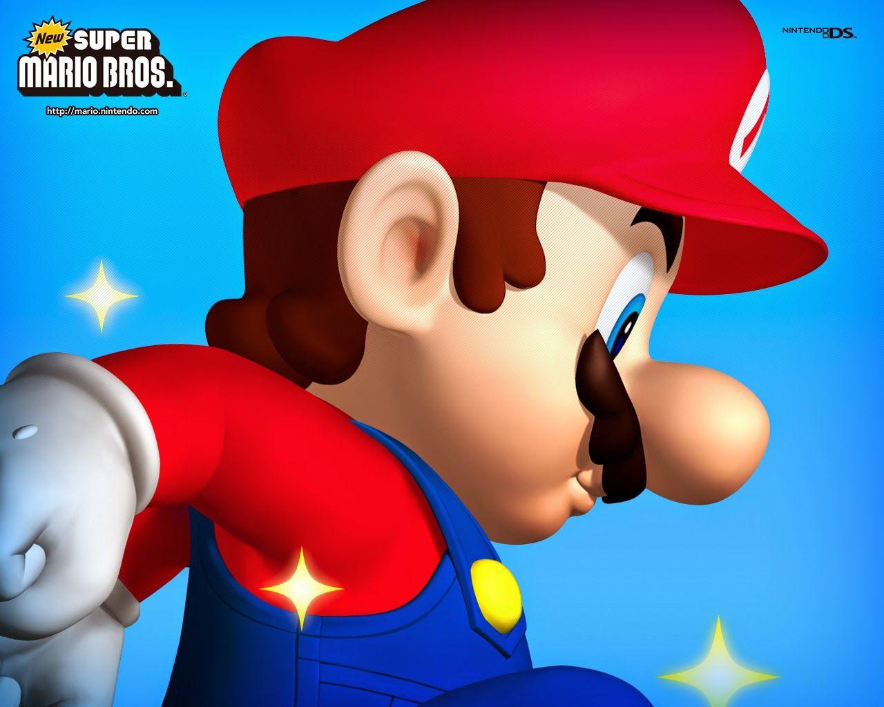 1280x1024 My Super Mario Boy: New Super Mario Bros. Wallpaper