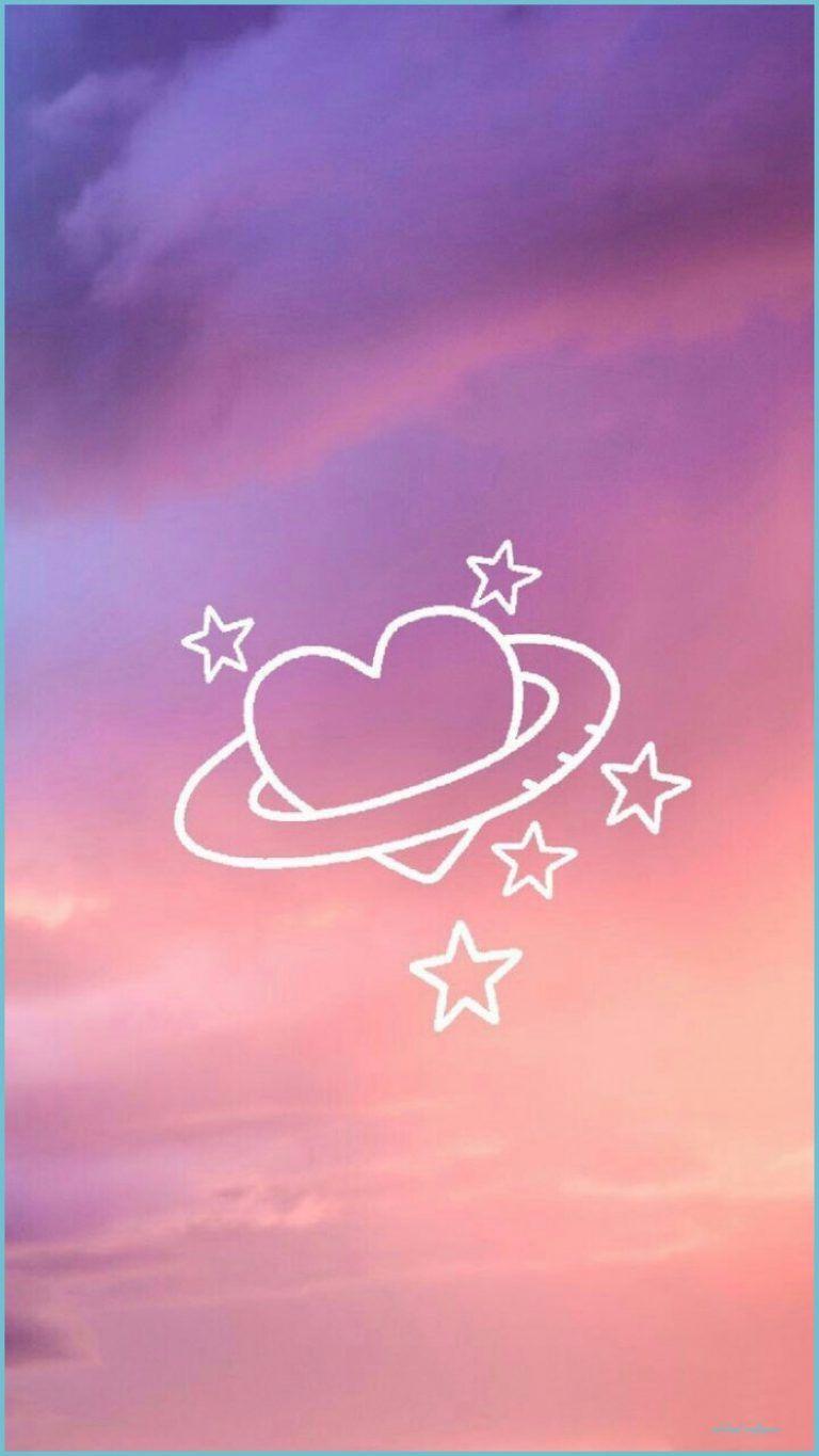 768x1365 Heart planet Pretty wallpaper, Cute wallpaper for phone, Cute heart wallpaper