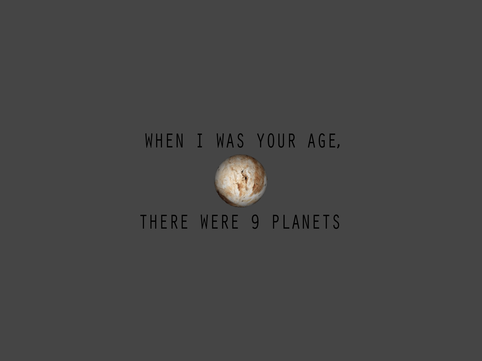 1600x1200 Pluto Background Image