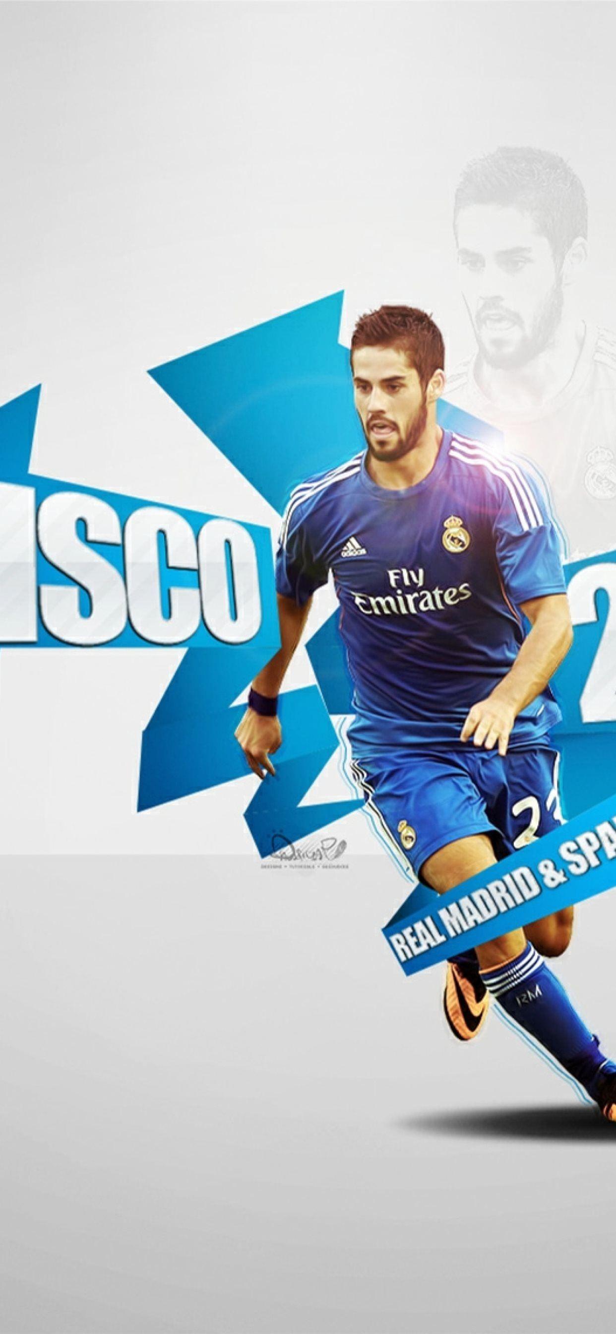 1242x2688 isco real madrid soccer Samsung Galaxy Note 9 8 S9. iPhone 11 Wallpaper Free Download
