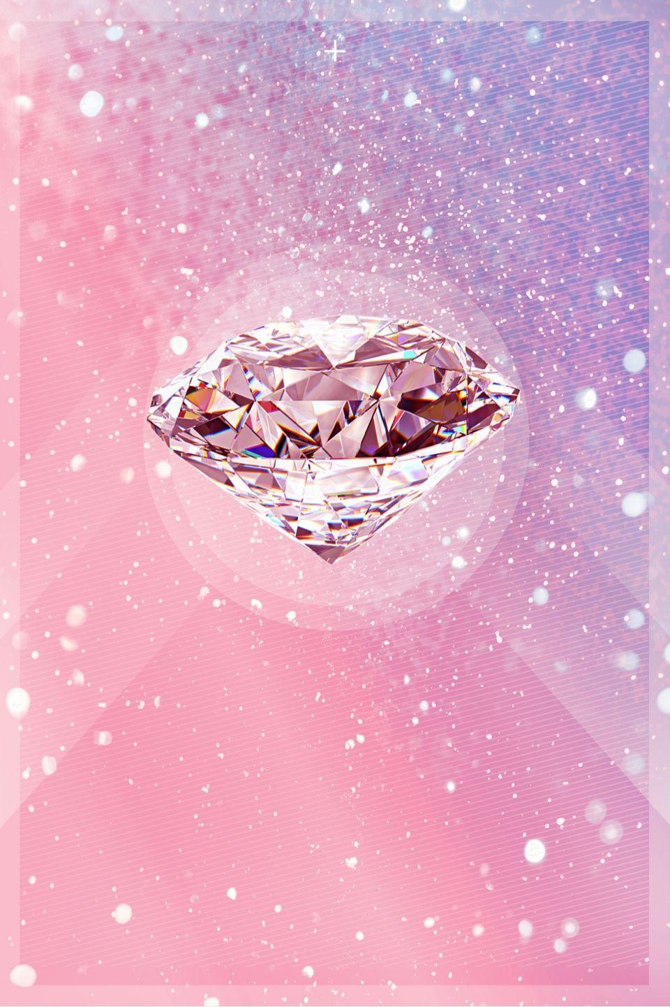 Pink Diamond Background Images Browse 308829 Stock Photos  Vectors Free  Download with Trial  Shutterstock