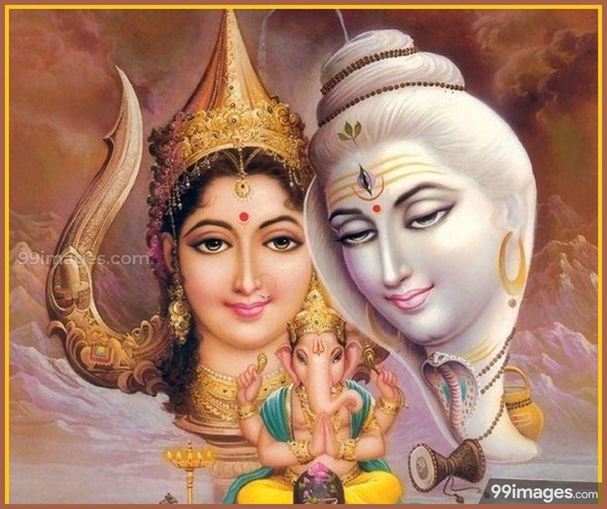 1220x1024 Goddess Parvati HD Photo & Wallpaper (1080p) - #goddessparvati #god #hindu #hdwallpaper. Lord ganesha paintings, Shiva, Lord shiva